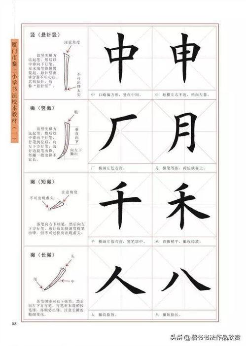 楷书毛笔入门教程视频,从零基础到行云流水